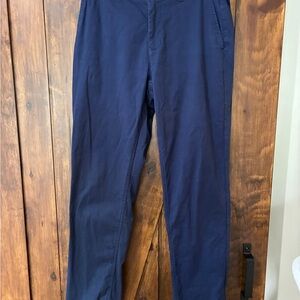 Bonobos Men's Navy Chino Pants Lined Size 30x32 Slim EUC
